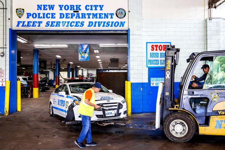 Truck Lift Shops >> NYPD Crew: Meet the Mechanics Who Keep Police Cars, Boats ... Truck Lift Shops >> NYPD Crew: Meet the Mechanics Who Keep Police Cars, Boats ...