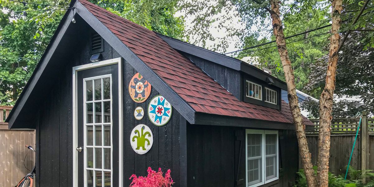 How To Turn Your Shed Into A Home Office Shed Office Diy