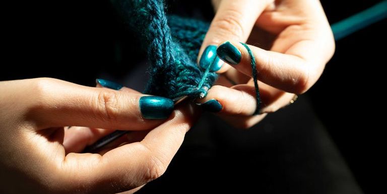The unruly stitch of a dragon first attracted Sabetta Matsumoto to the mathematics of knitting. Unlike the regimented stitches of a sweater that march