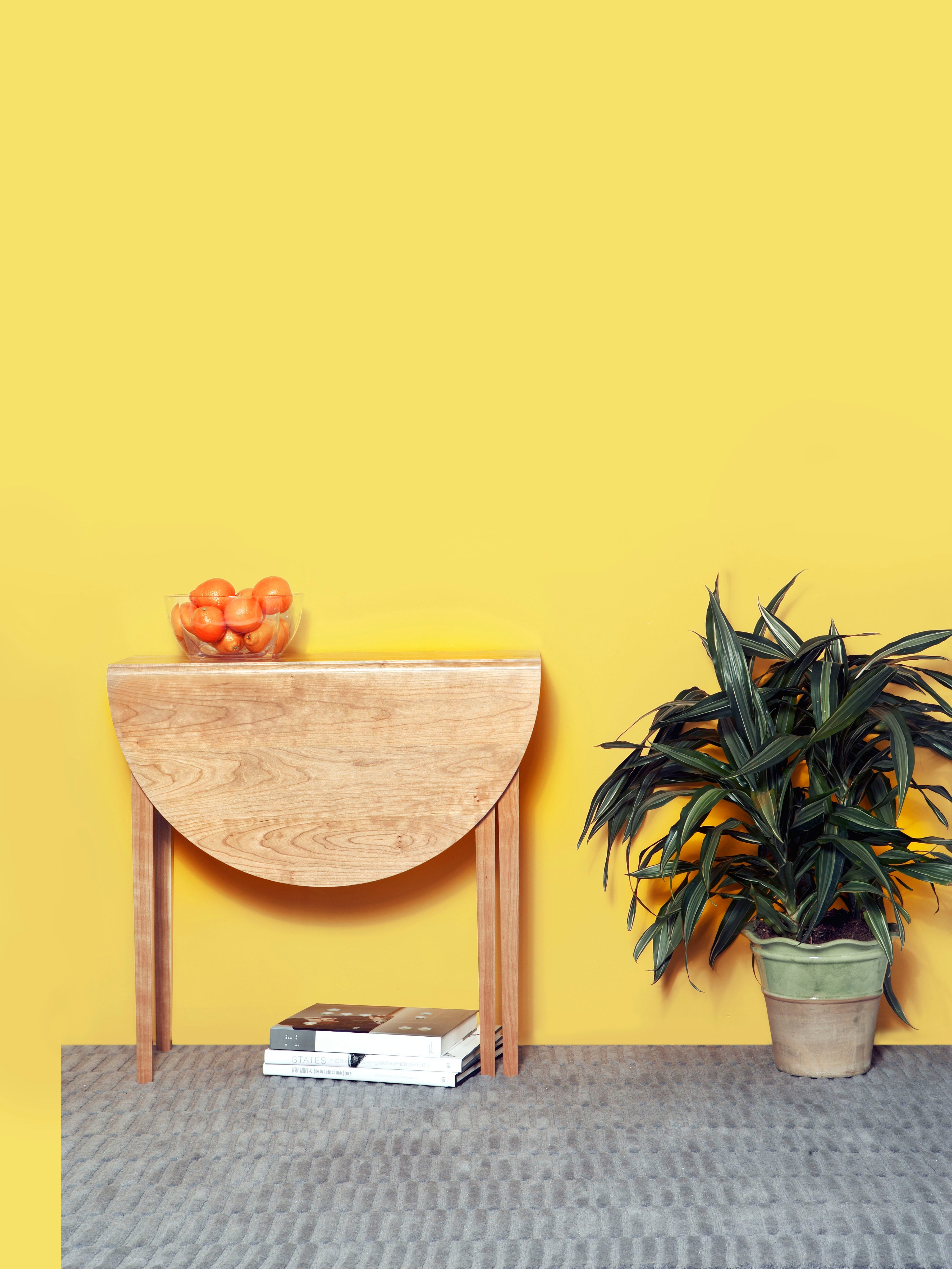 Make This One-Leaf Table for Space-Saving Simplicity