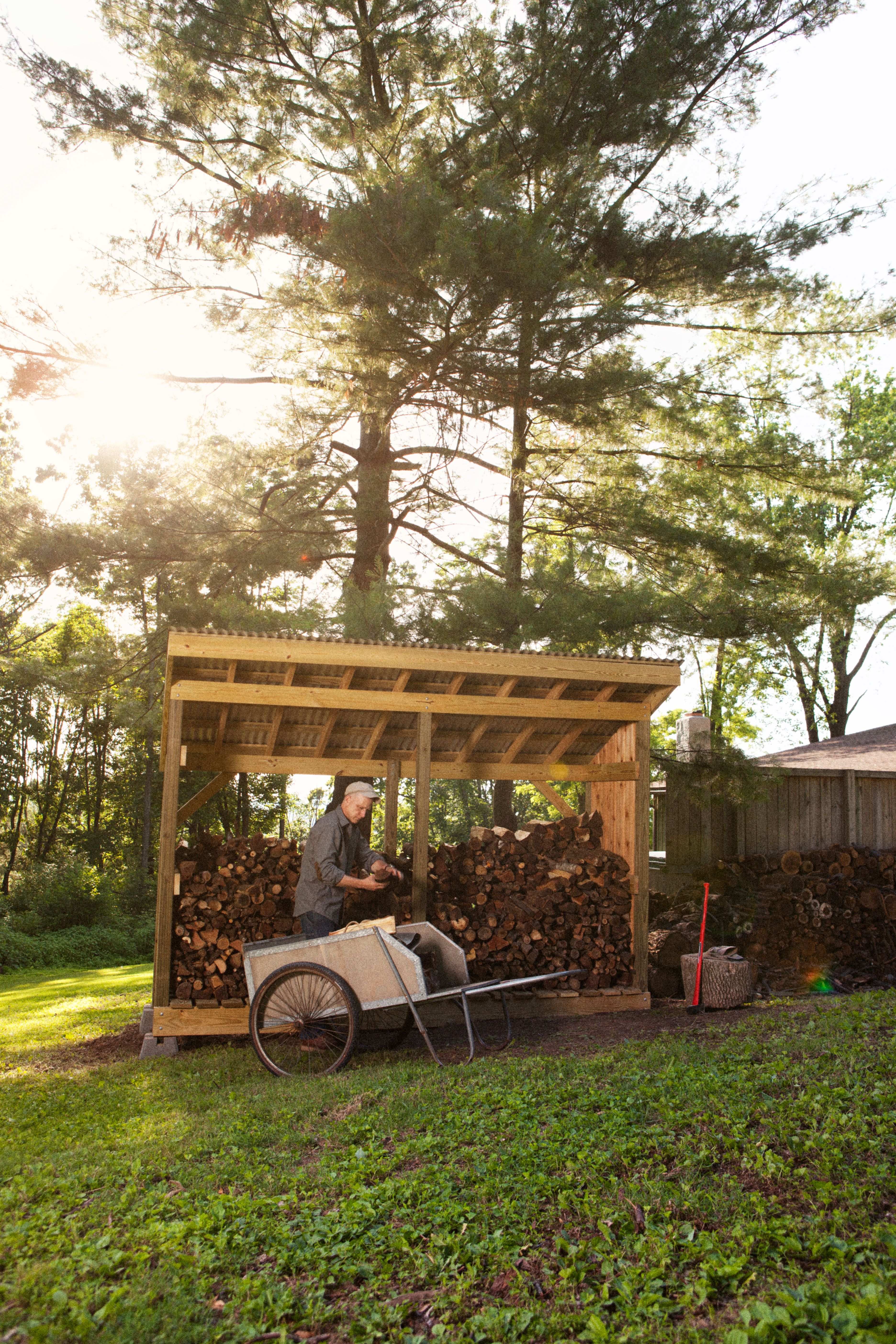 firewood shed kits