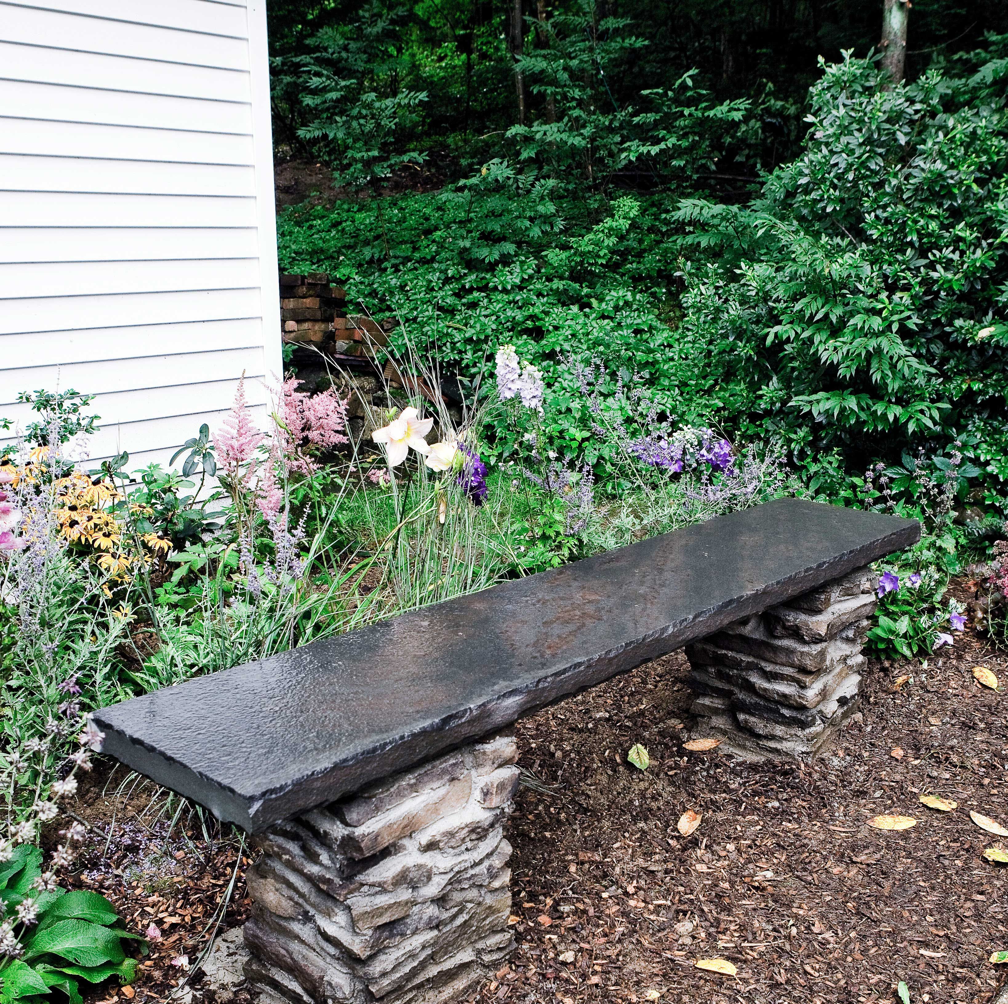 Learn To Work With Stone By Building This Classic Garden Bench