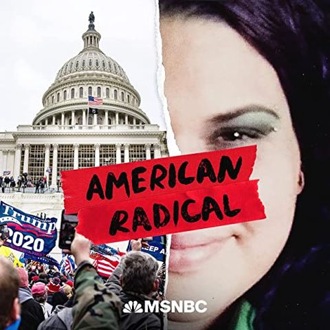 best podcasts 2022  podcast logo for american radical