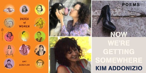 index of women, now were getting somewhere, kim addonizio, amy gerstler
