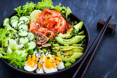 Poké Bowl de Salmón poké bowl de salmón