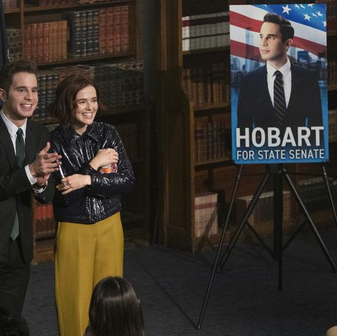 the politician l to r ben platt as payton hobart and zoey deutch as infinity jackson in episode 3 of the politician cr giovanni rufinonetflix © 2020