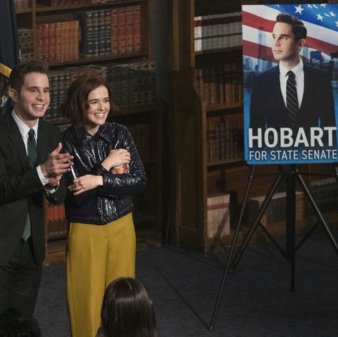 the politician l to r ben platt as payton hobart and zoey deutch as infinity jackson in episode 3 of the politician cr giovanni rufinonetflix © 2020