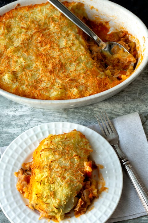 receta pollo parmentier