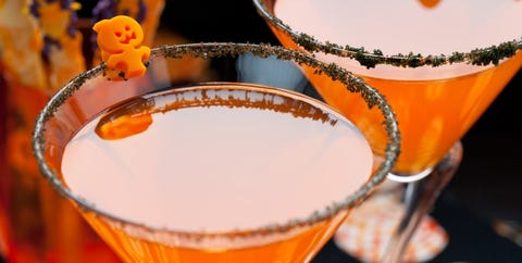Ponche burbujeante de naranja Ponche burbujeante de naranja