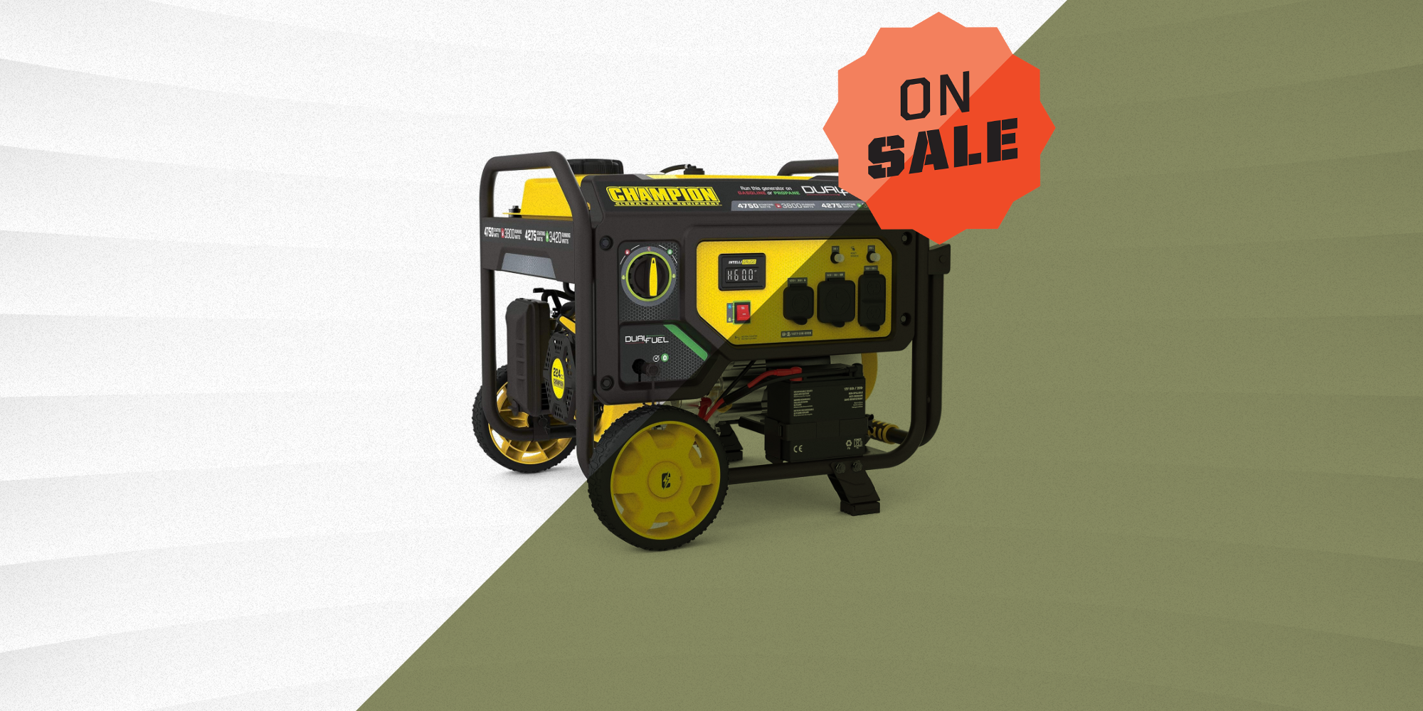 This Champion Portable Generator Is 33% Off on Amazon Right Now