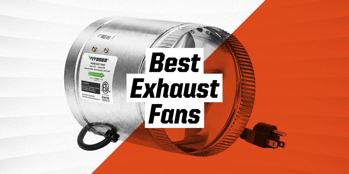 The 8 Best Exhaust Fans In 2021 - Bathroom Exhaust Fan Through Roof Or Wall Mounted