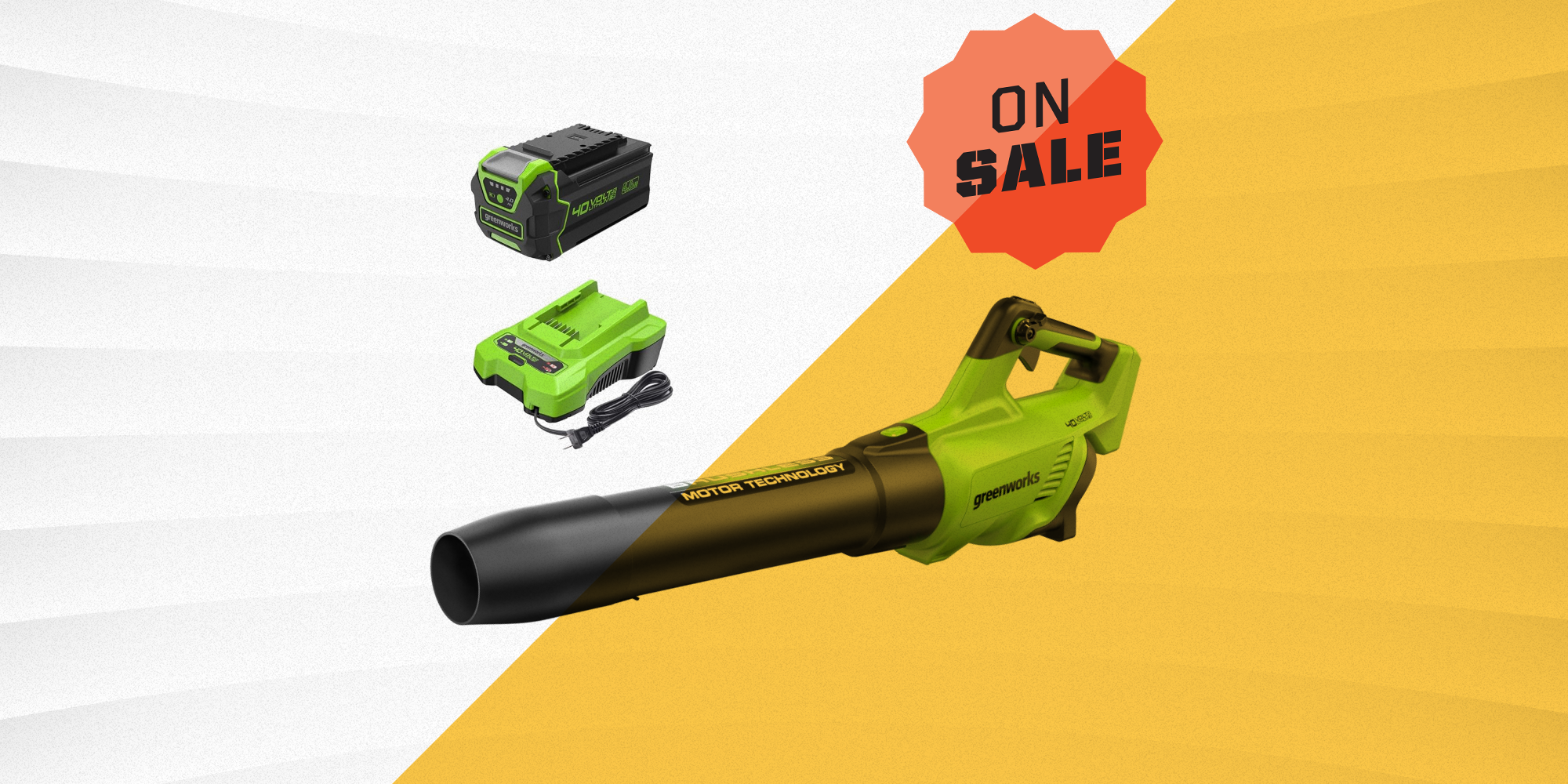 You Can Save Up to 40% on Greenworks Leaf Blowers at Amazon