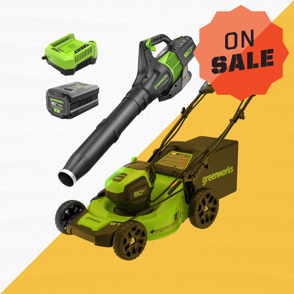 Save 34% on This Greenworks Outdoor Power Tool Combo Kit and Make Lawn Cleanup a Breeze