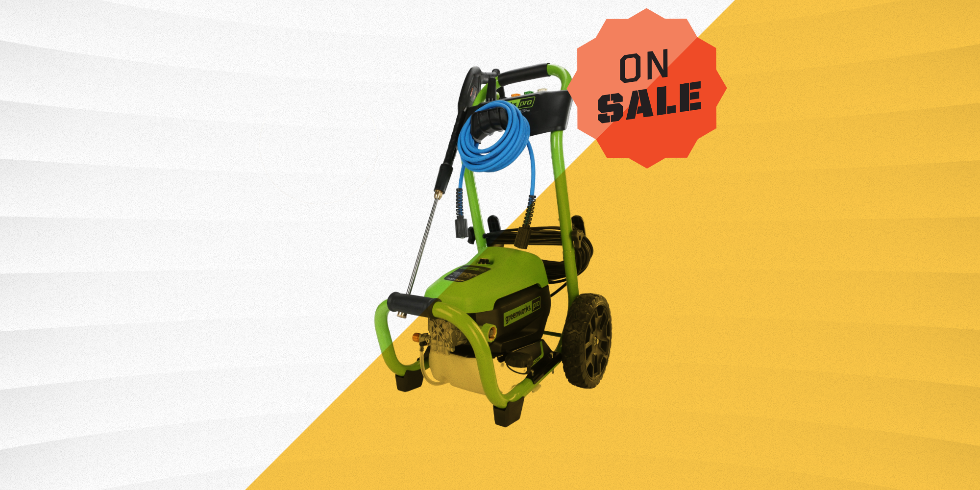 This Powerful and Efficient Greenworks Pressure Washer Is 28% Off at Lowe's