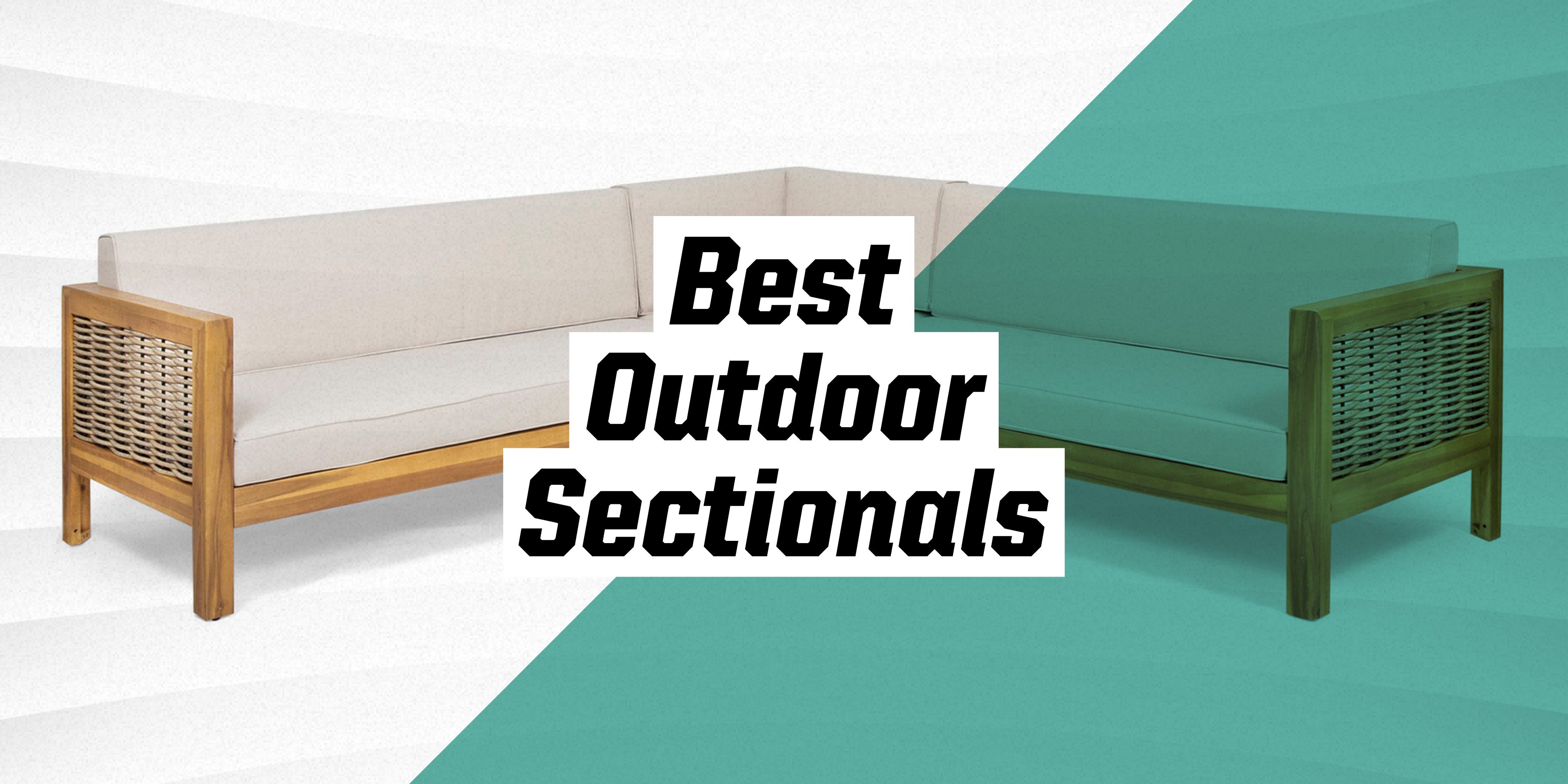 Kick Back and Relax on One of These Top-Rated Outdoor Sectionals