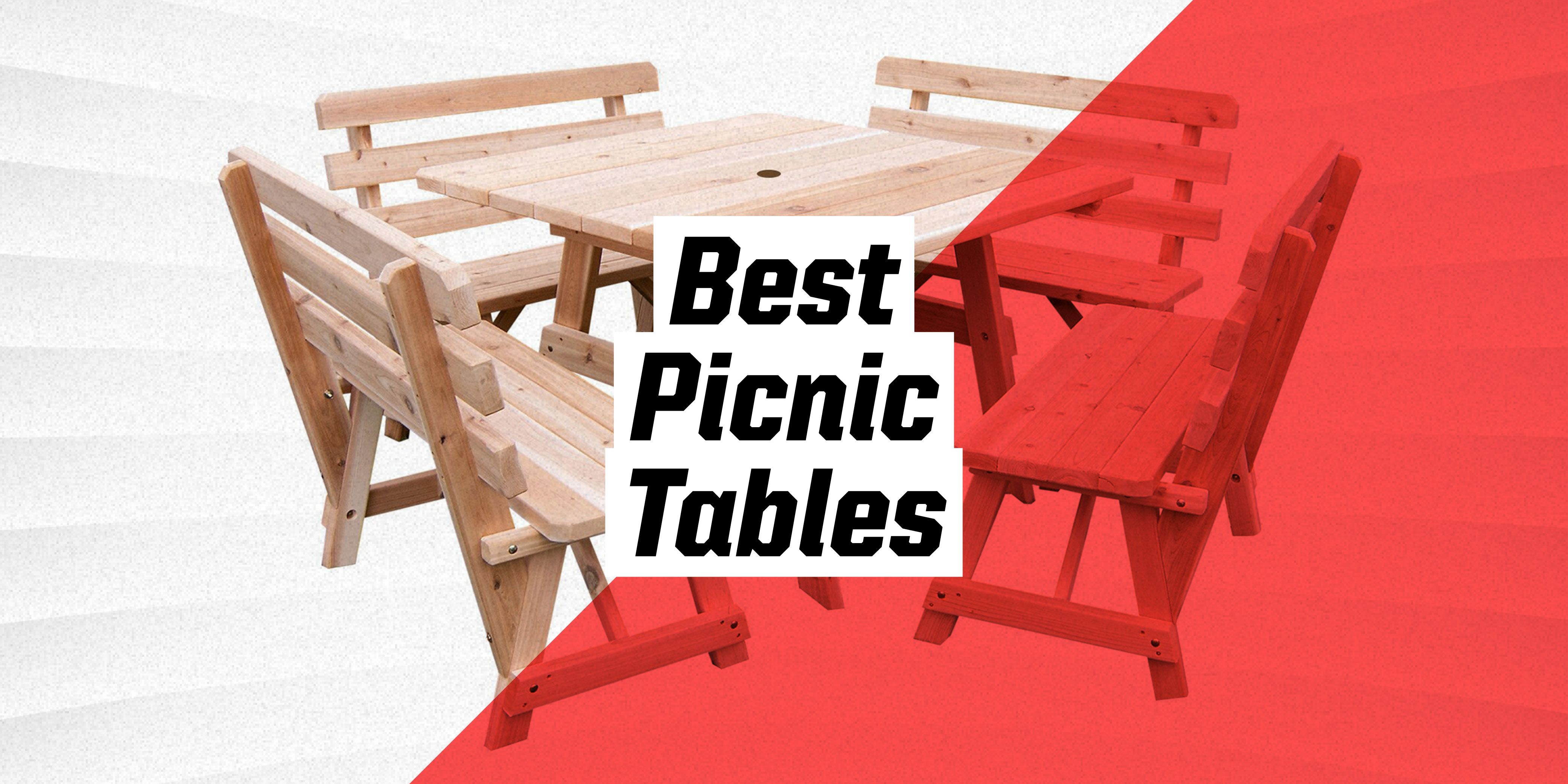 8 Best Picnic Tables For Summer 2021