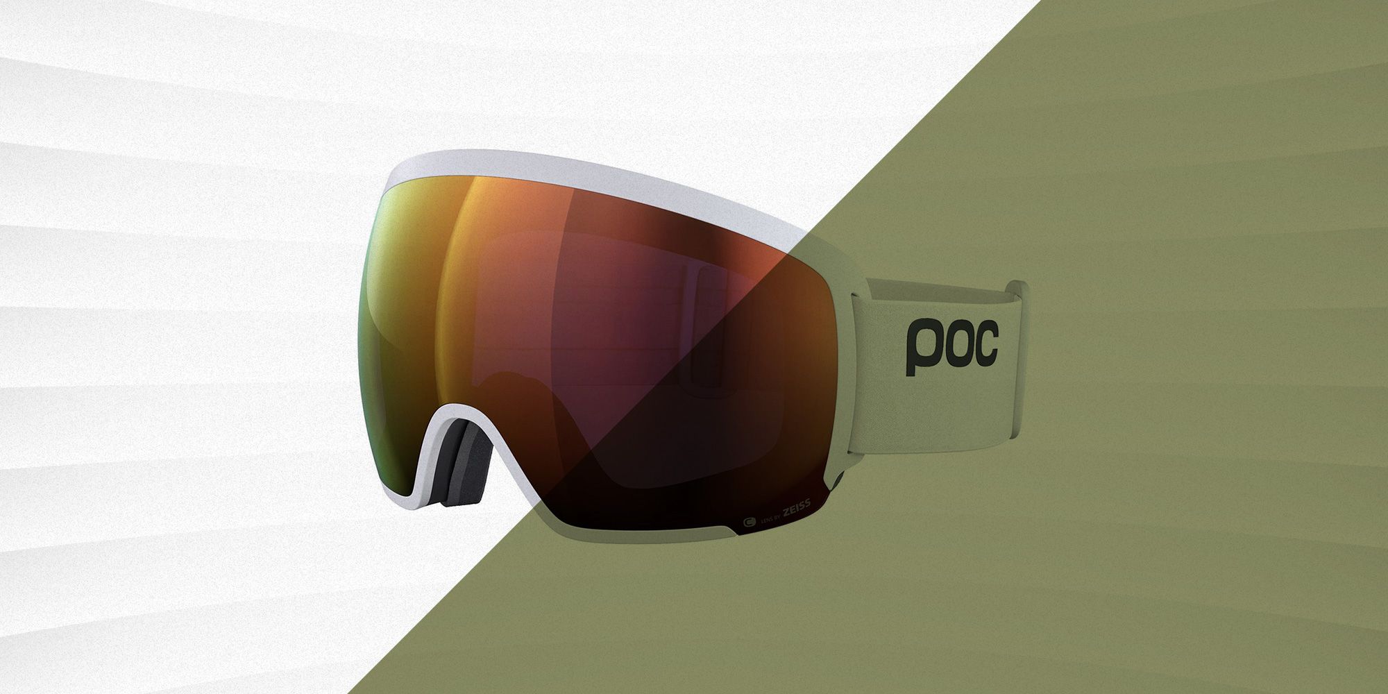 Outfitter Polarized Anti fog Ski Goggle Dual Lens Mirror Rimless Snowboard Glass 