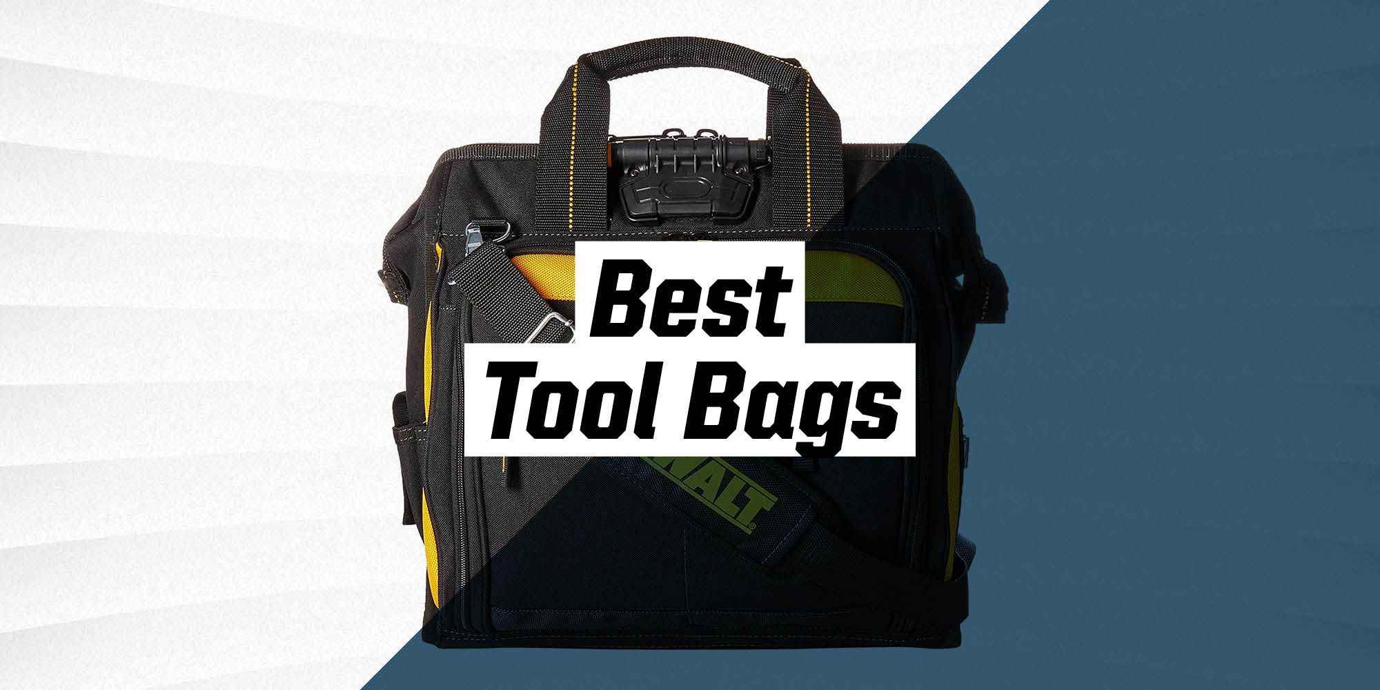 Black Roll 20 Pocket Tool Bag For Organizing and Storing of Wrenches and Tool