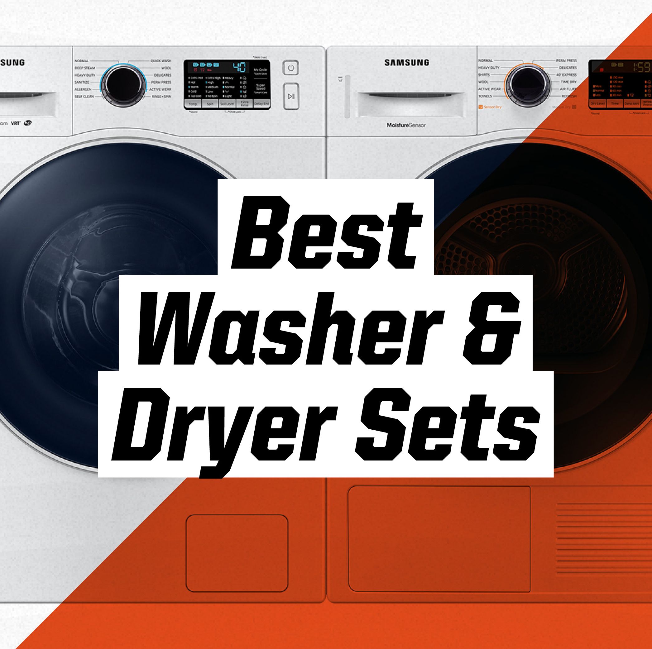 Time for a New Washer and Dryer? Here Are the Best Sets You Can Buy