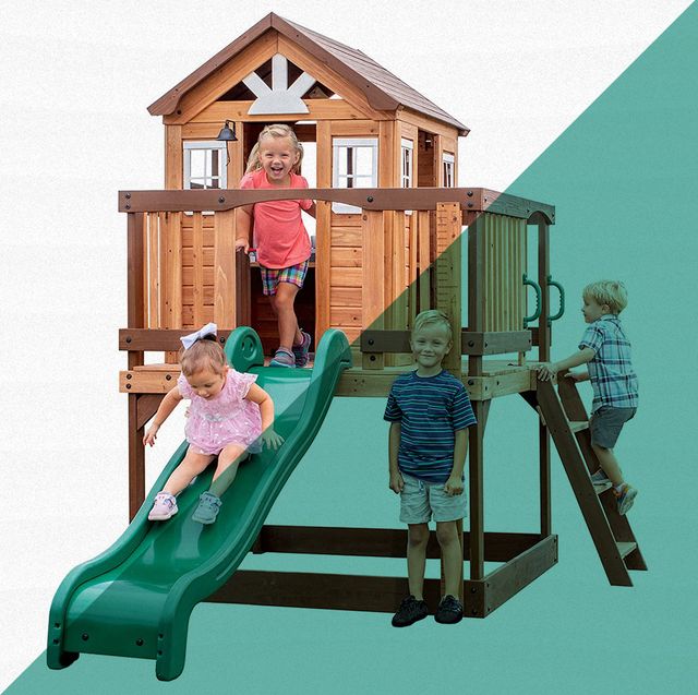 Wooden Swing Sets, Wooden Play Sets For Toddlers