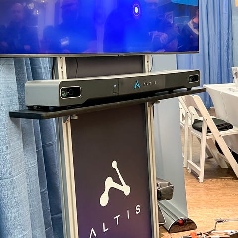 ai workout on display at pepcom nyc