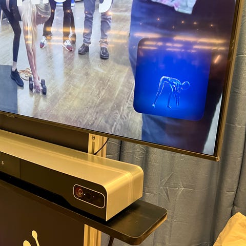 ai workout on display at pepcom nyc