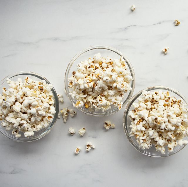 popcorn is een goede bron van koolhydraten