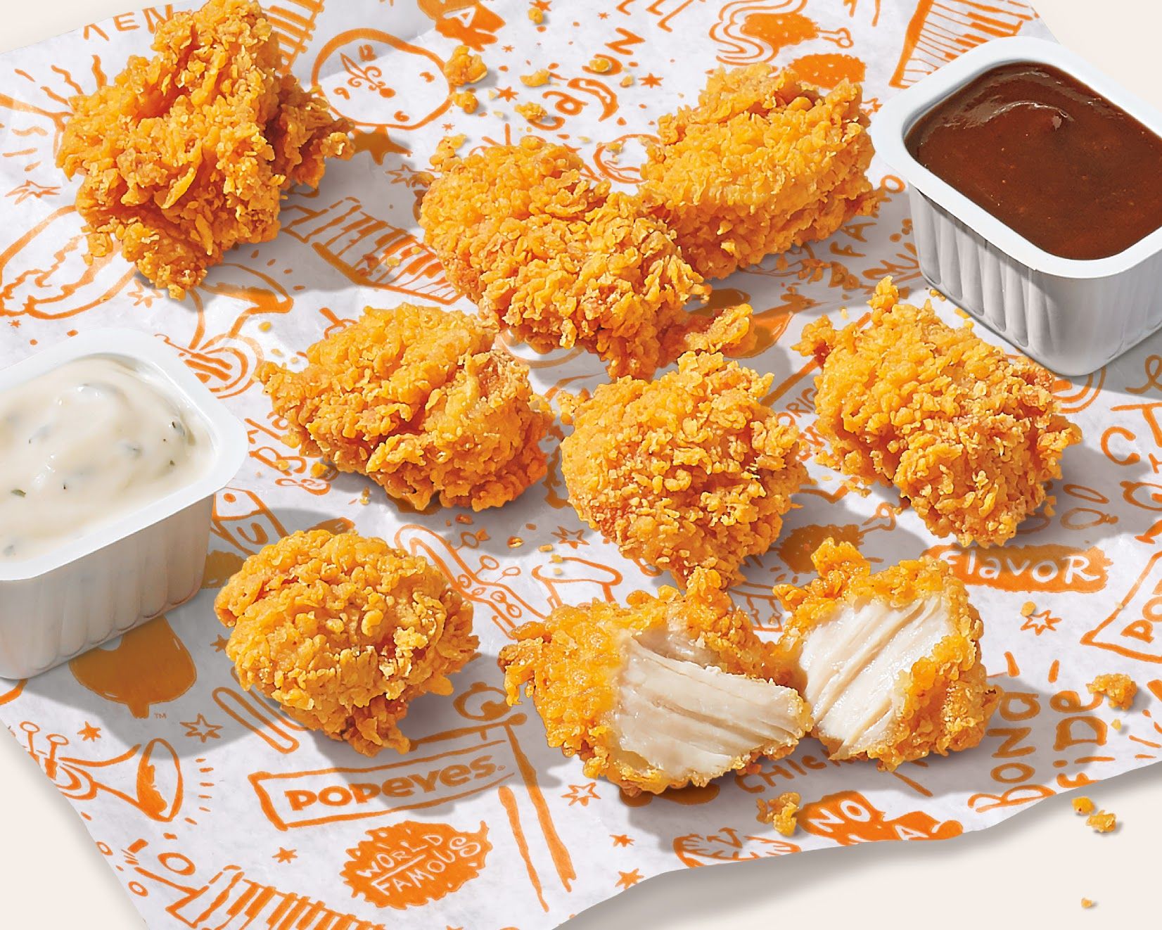 popeyes nuggets review