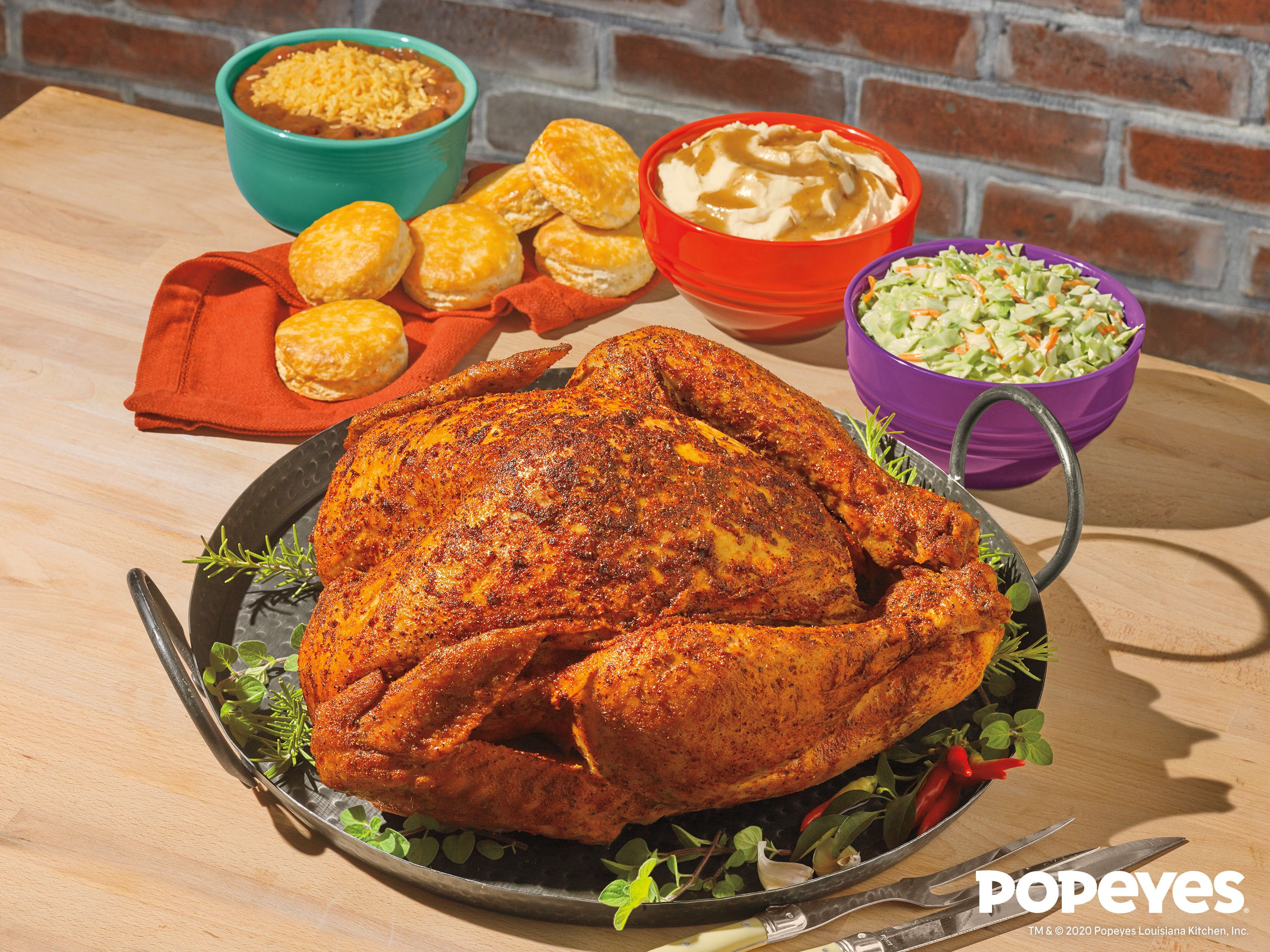 Popeyes Is Bringing Back Its Cajun Style Turkey For Thanksgiving 2020