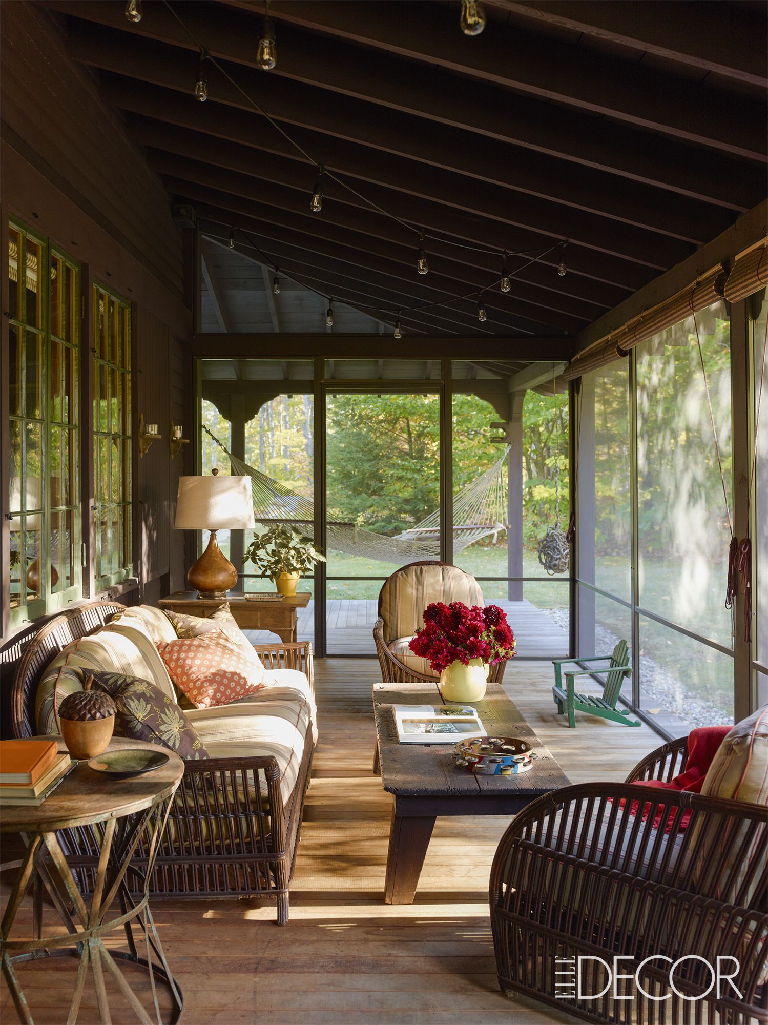 screen porch lighting