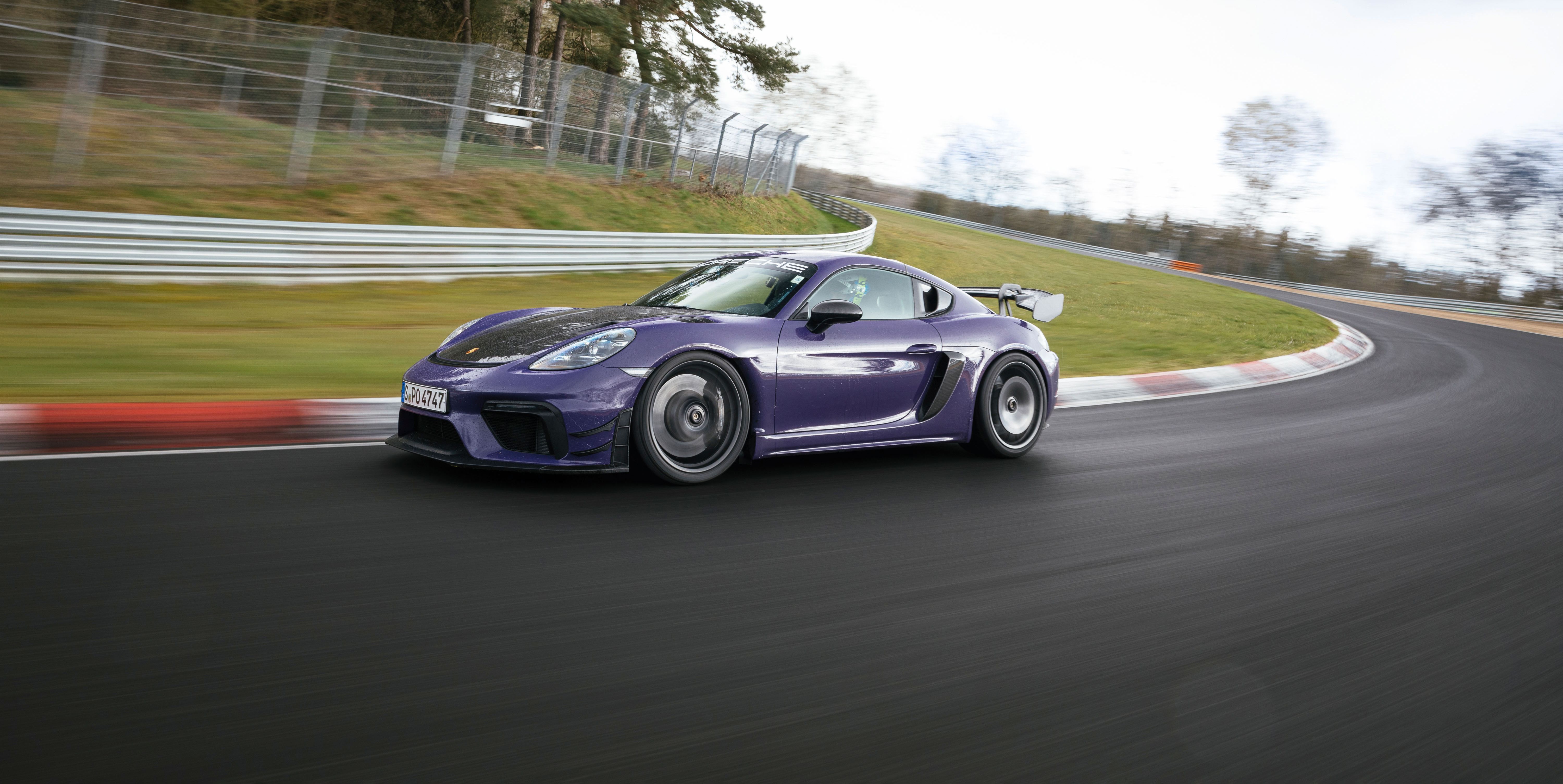 Porsche 718 Cayman GT4 RS With New Handling Kit Laps Nurburgring One Second Off 918