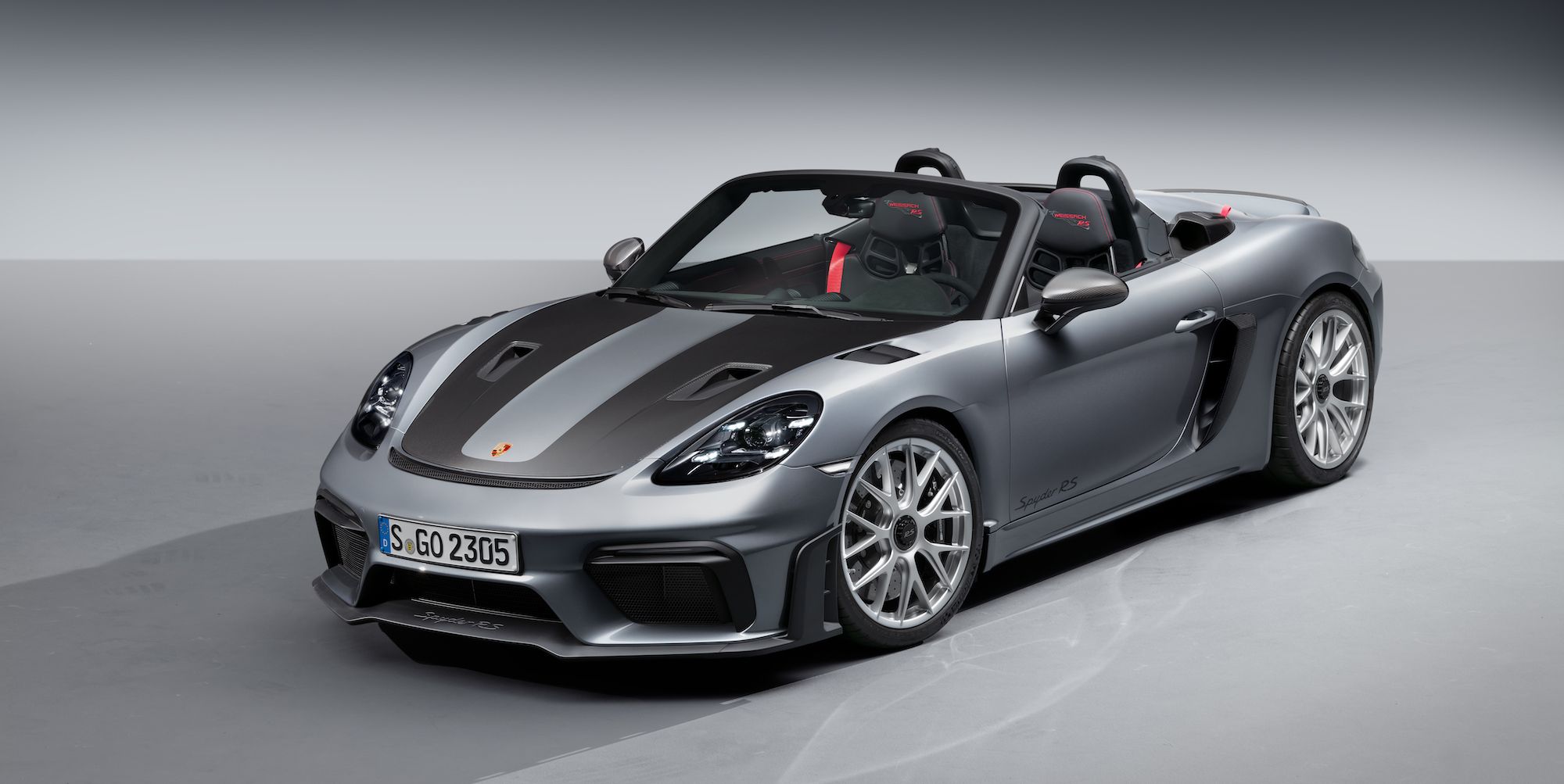 The GT3-Powered 2024 Porsche 718 Spyder RS Is the Ultimate Boxster