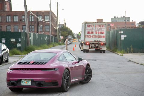 porsche 911 carrera t 2023 pink