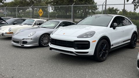a water cooled porsche cayenne coupe gets in on the luftgekühlt action