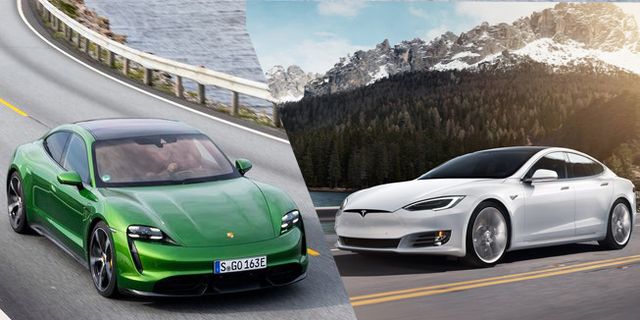 Tesla Gets Twice Much Driving Range as Porsche's Electric Taycan