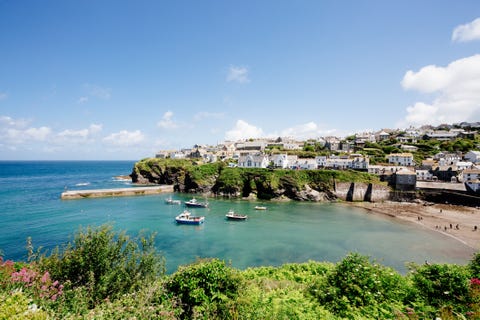 port isaac from the south west coast path