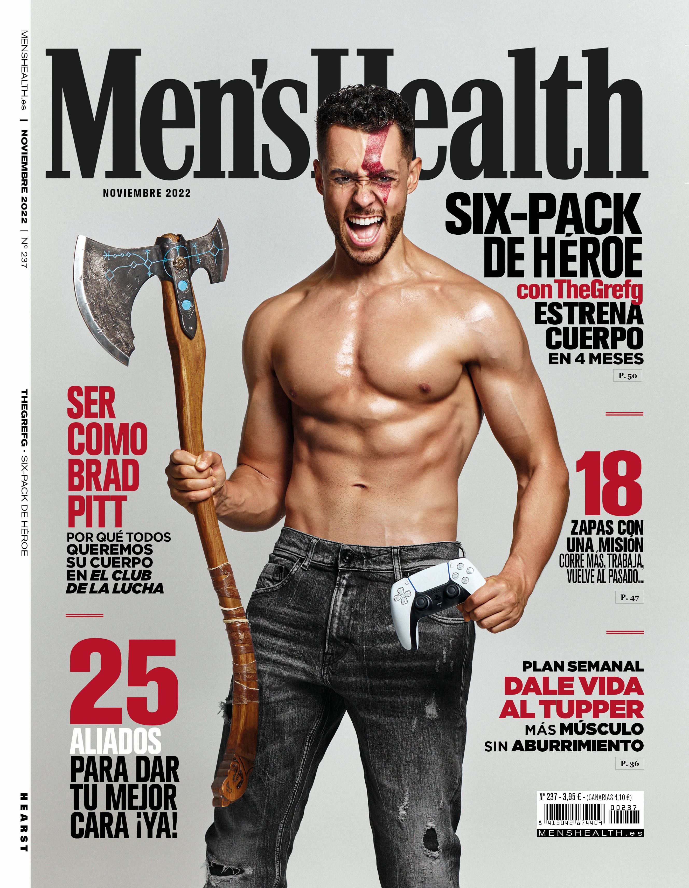 Fotos de famosos que han sido portada de Men's Health España