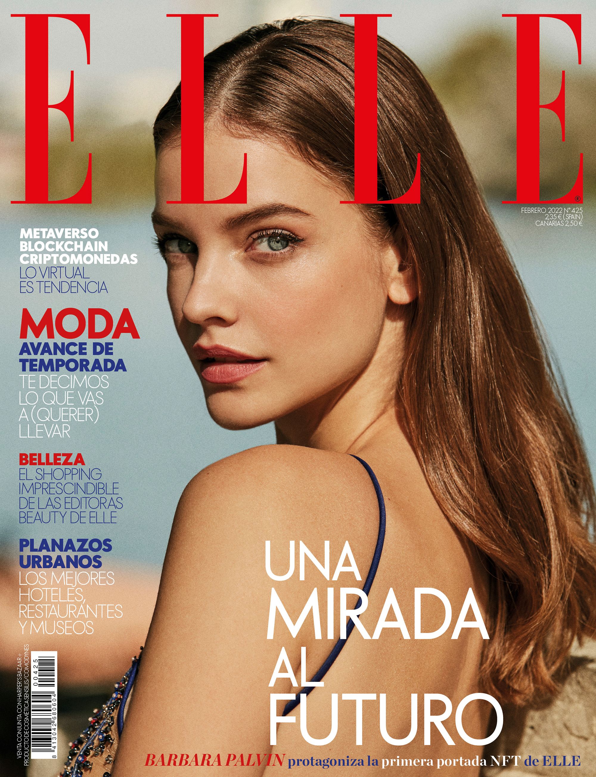 ELLE febrero revoluciona el quiosco su portada NFT