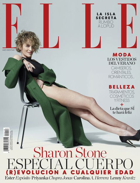 Sharon Stone Woman Of The Year Portada-elle-mayo-2021-1618564866
