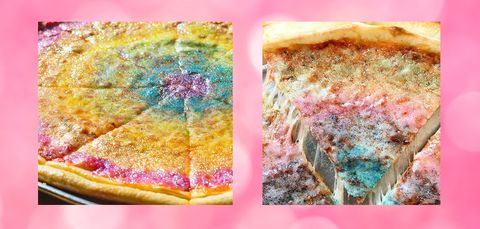 Pizza de purpurina