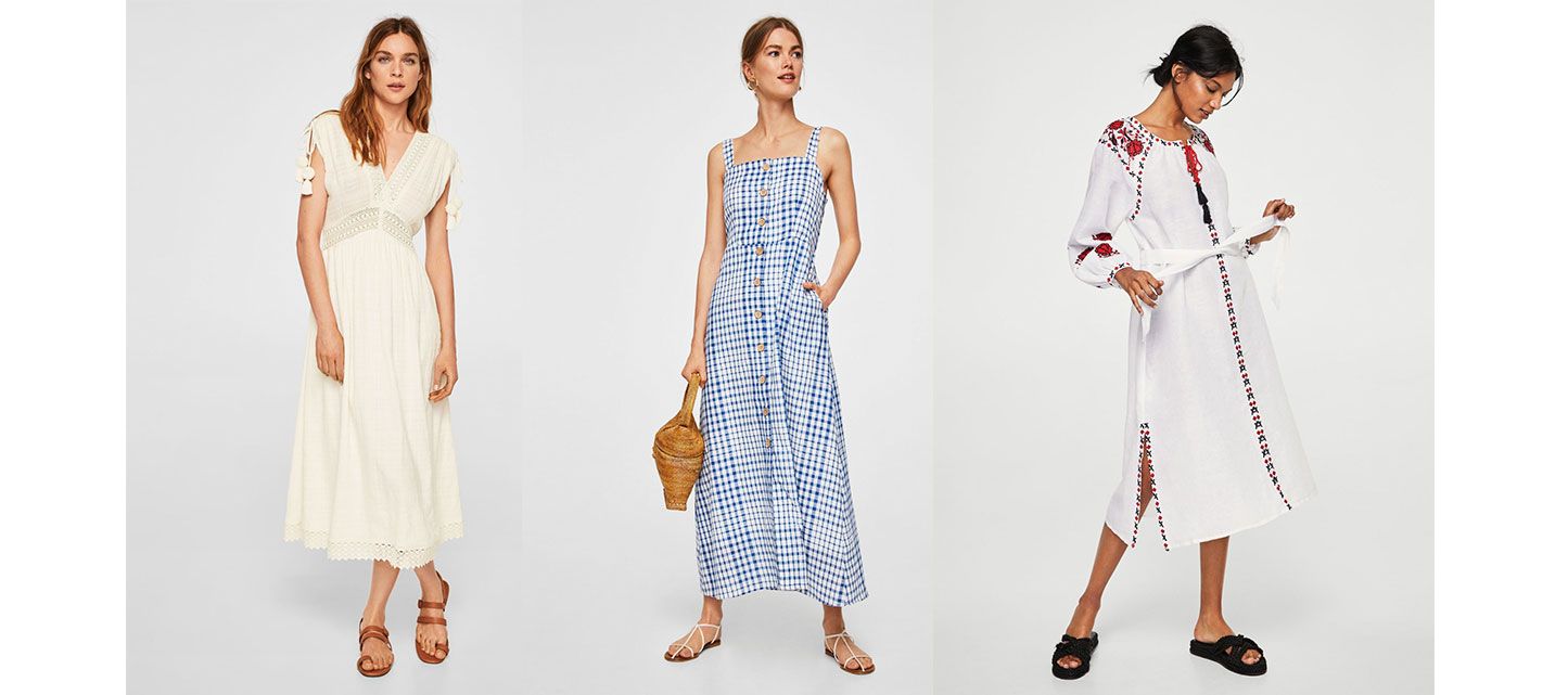 vestidos mango outlet