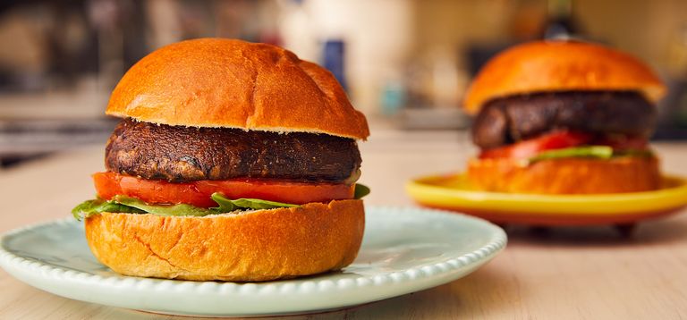 60 How to Cook Burger | Portobello Mushroom Burger
