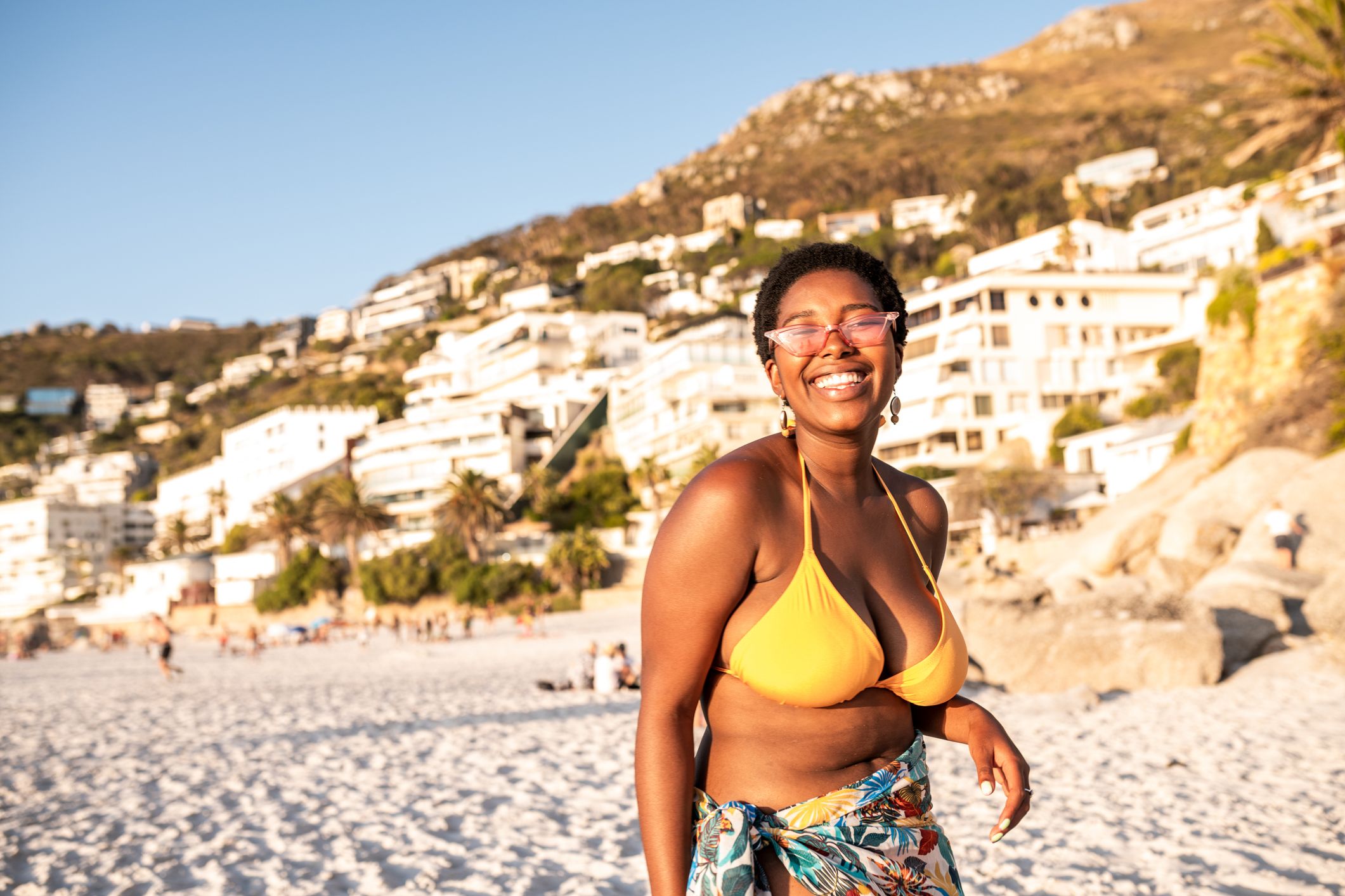 bathing suit that looks like a bra