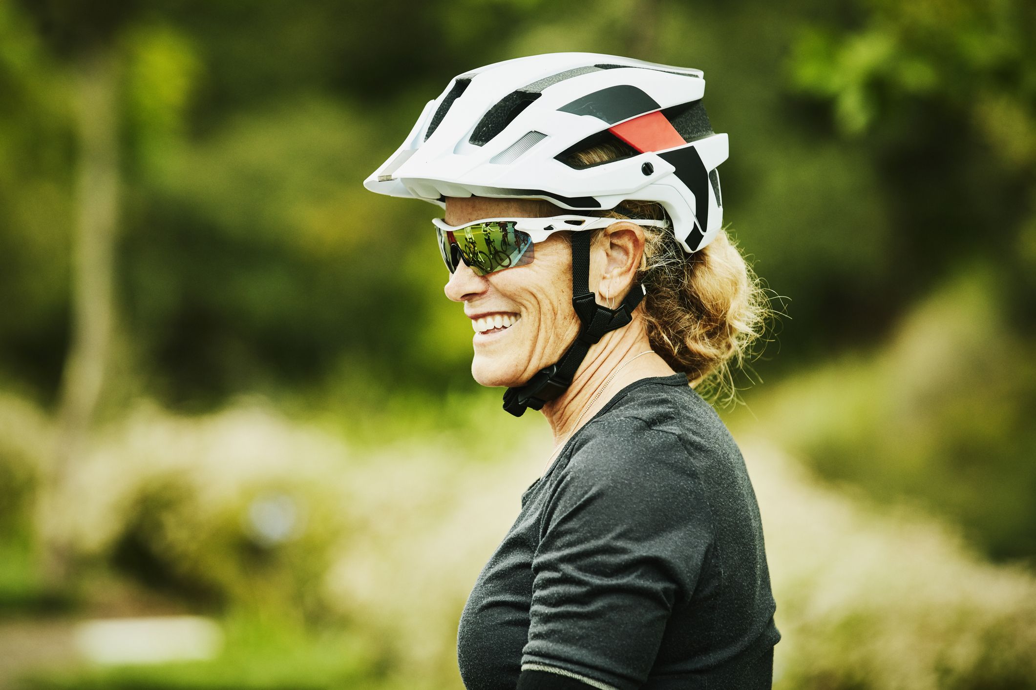 Sunglasses Triathlon Cycling Helmet Sun Glasses Biking Pink White Men Women BIke 