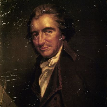 Portrait of Thomas Paine...