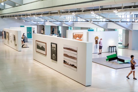 portugal, lisbon, sao sebastiao, museu calouste gulbenkian, modern art exhibit