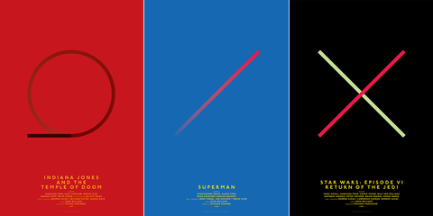 posters minimalistas cine