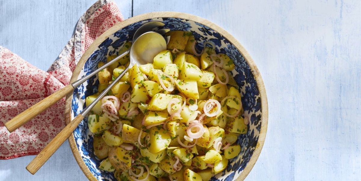 Best Potato Salad with Mustard Vinaigrette Recipe - How to Make Potato Salad with Mustard ...