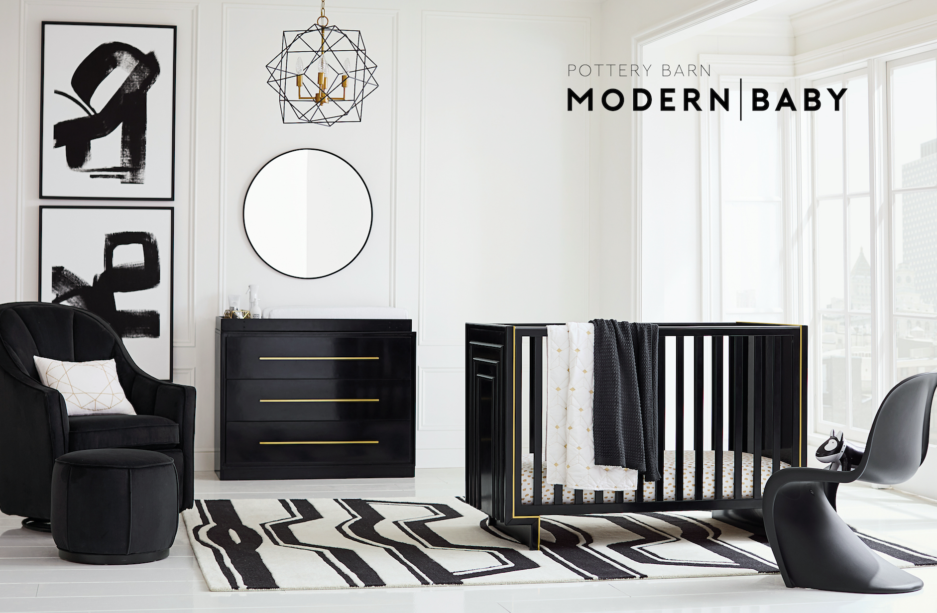 pottery barn baby nursery