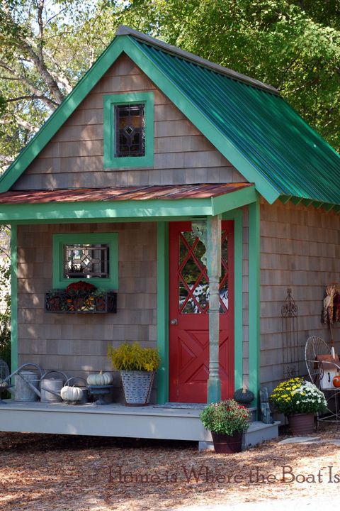 19 Whimsical Garden Shed Designs Storage Shed Plans Pictures